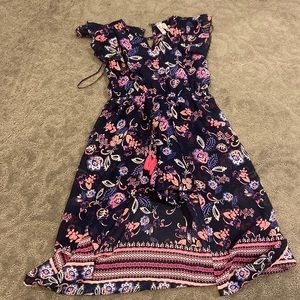 Floral Designed Romper/dress